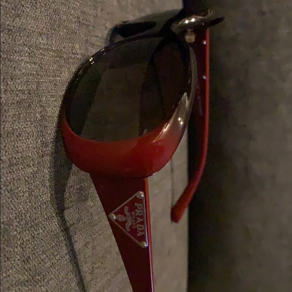 Prada 57mm Polarized Sunglasses (Authentic) - Picture 3 of 7